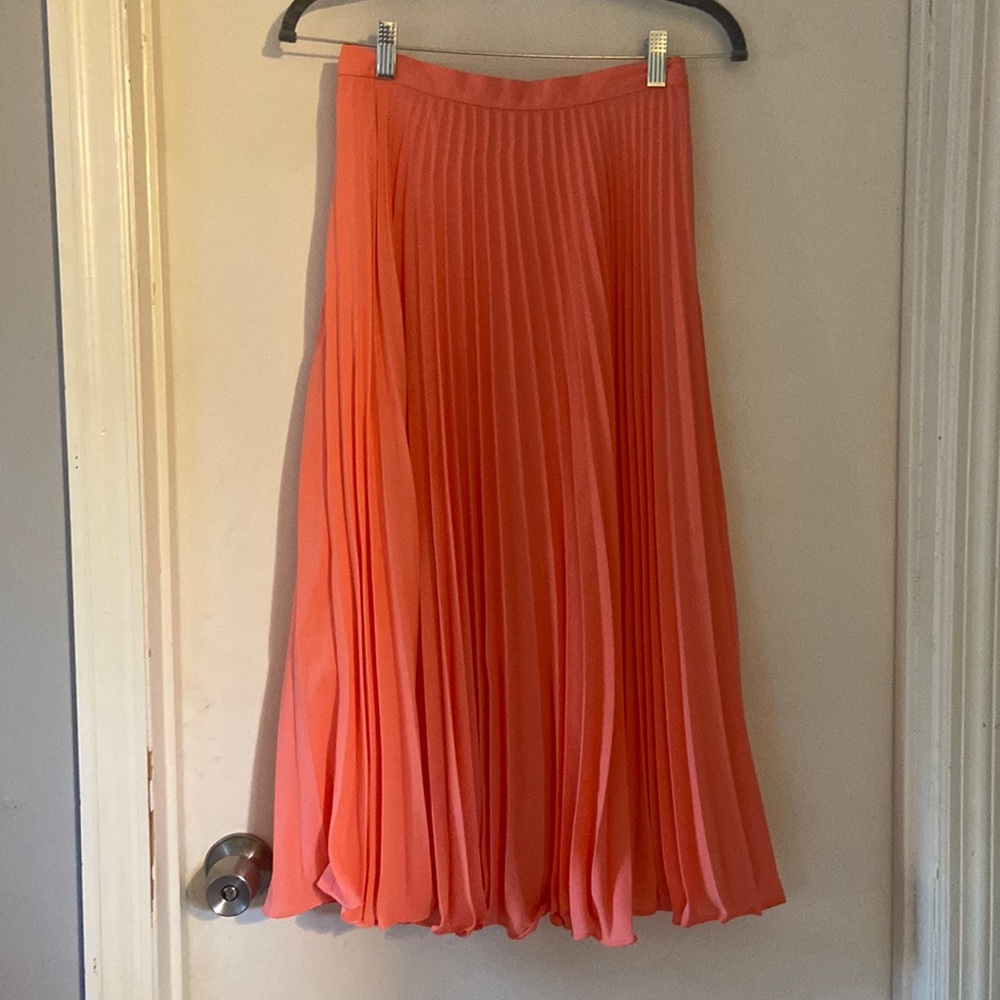 1. State Pleated midi skirt